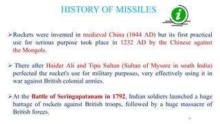 Rockets and missiles notes engineering ppt | PPTX