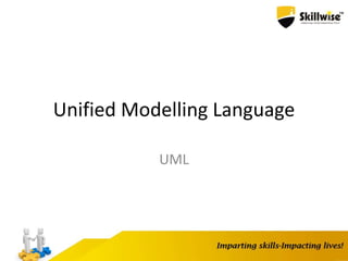 Unified Modelling Language
UML
 