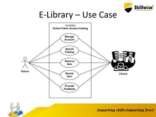 E-Library – Use Case
 