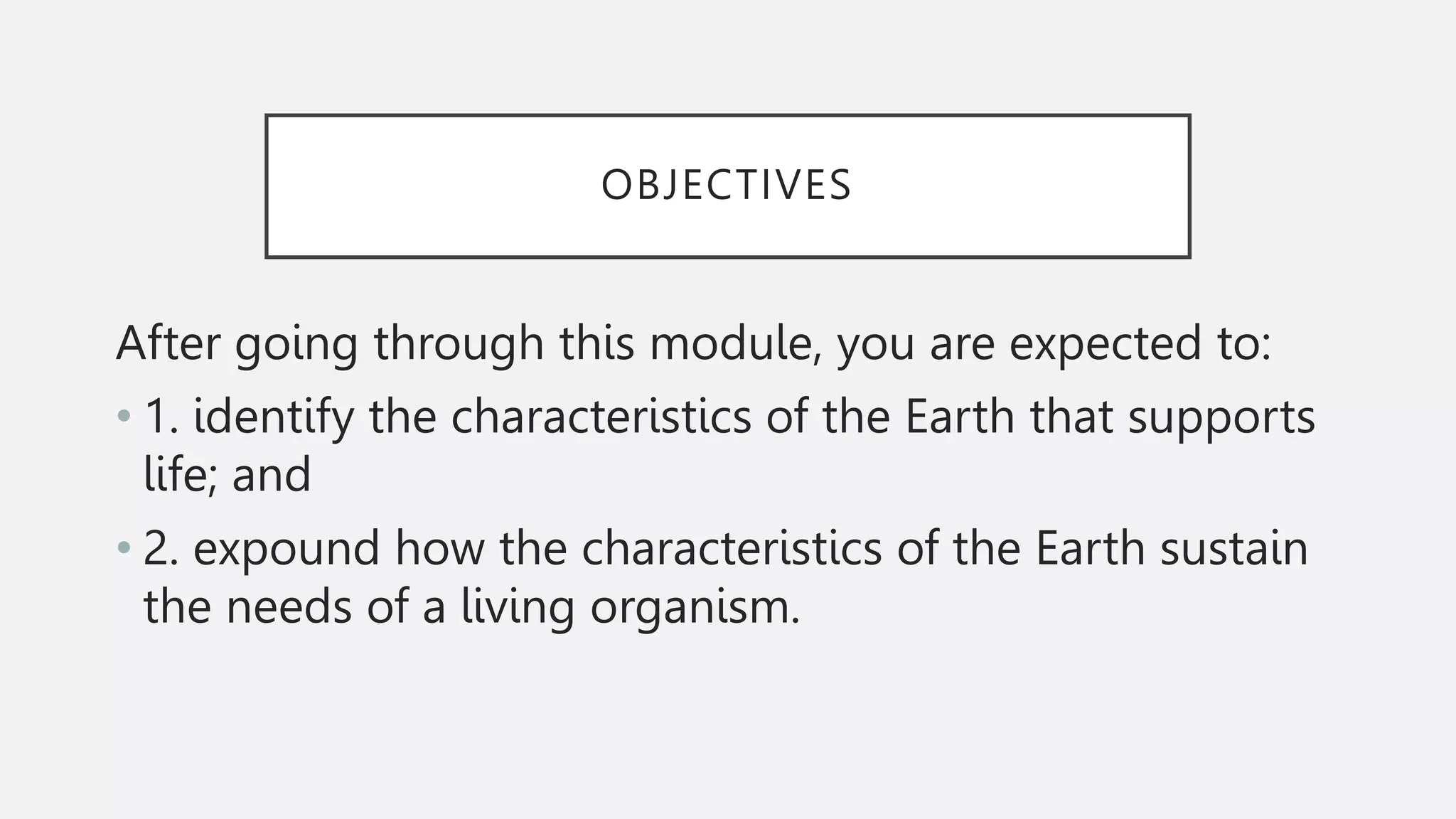 Module 1 Origin and Structure of the Earth Planet Earth.pptx