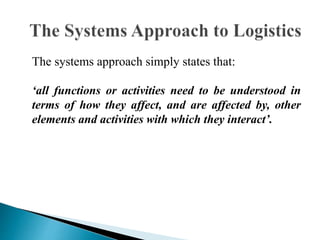 Module 1 Overview of Logistics Managment.pptx