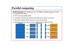 parallel computing module 1 notes for 7th sem engineering students | PPTX