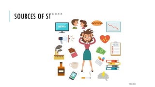 SOURCES OF STRESS
POOJA MALIK
 