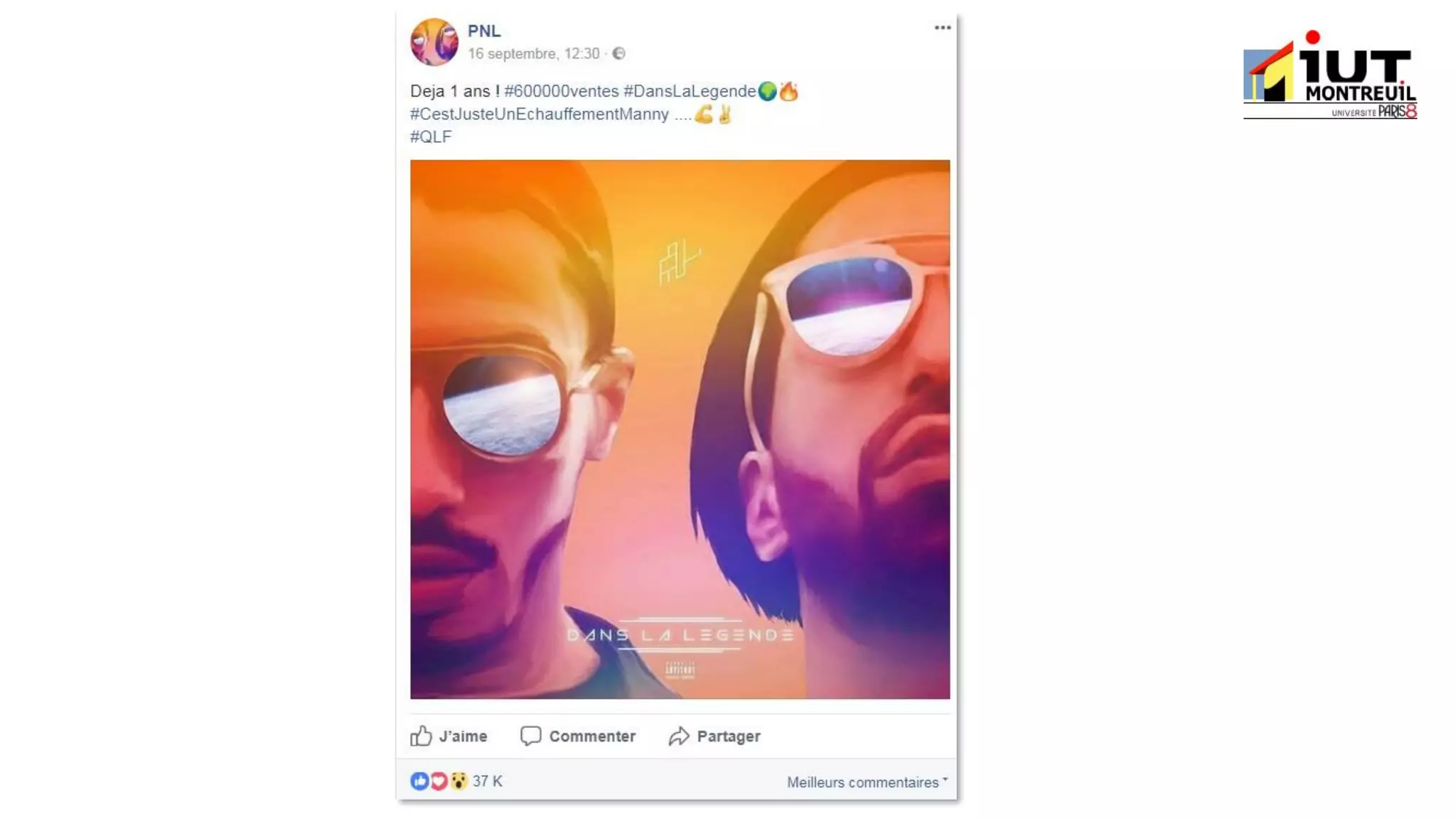 Cours information communication, étude de cas : Stratégie de communication et marketing du groupe de rap PNL