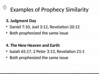 Senior Prophecy Example MODULE 1 - PROPHECY NOMOLOGY (BIBLICAL PERSPECTIVE) | PPTX
