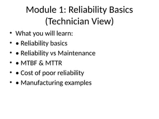 Module_1_Reliability_Basics_Technician_View.pptx