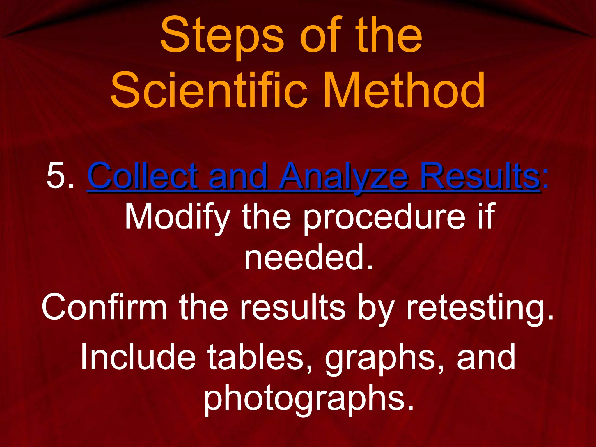 Module 1 Scientific Method Ppt | PPT