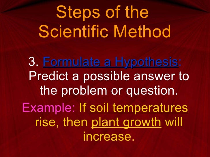 module 1 scientific method ppt scientific method 5 steps