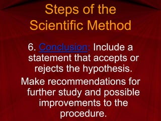 Module 1 scientific method ppt | PDF