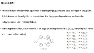 Simple Edge List Graph Example Basics of social media mining Graph defi | PPTX