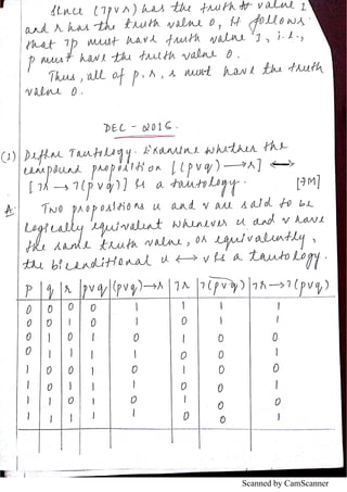 Module 1 solved papers | PDF