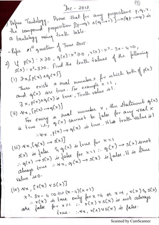 Module 1 solved papers | PDF
