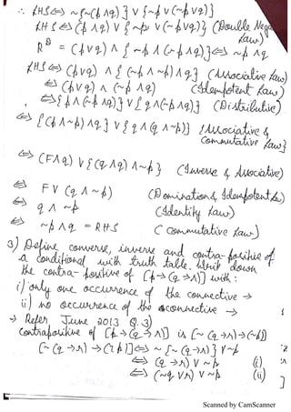 Module 1 solved papers | PDF