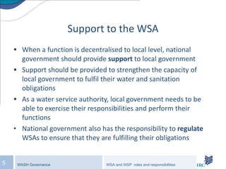 Module 1 wsa and wsp roles and responsibilities (presentation) | PPT