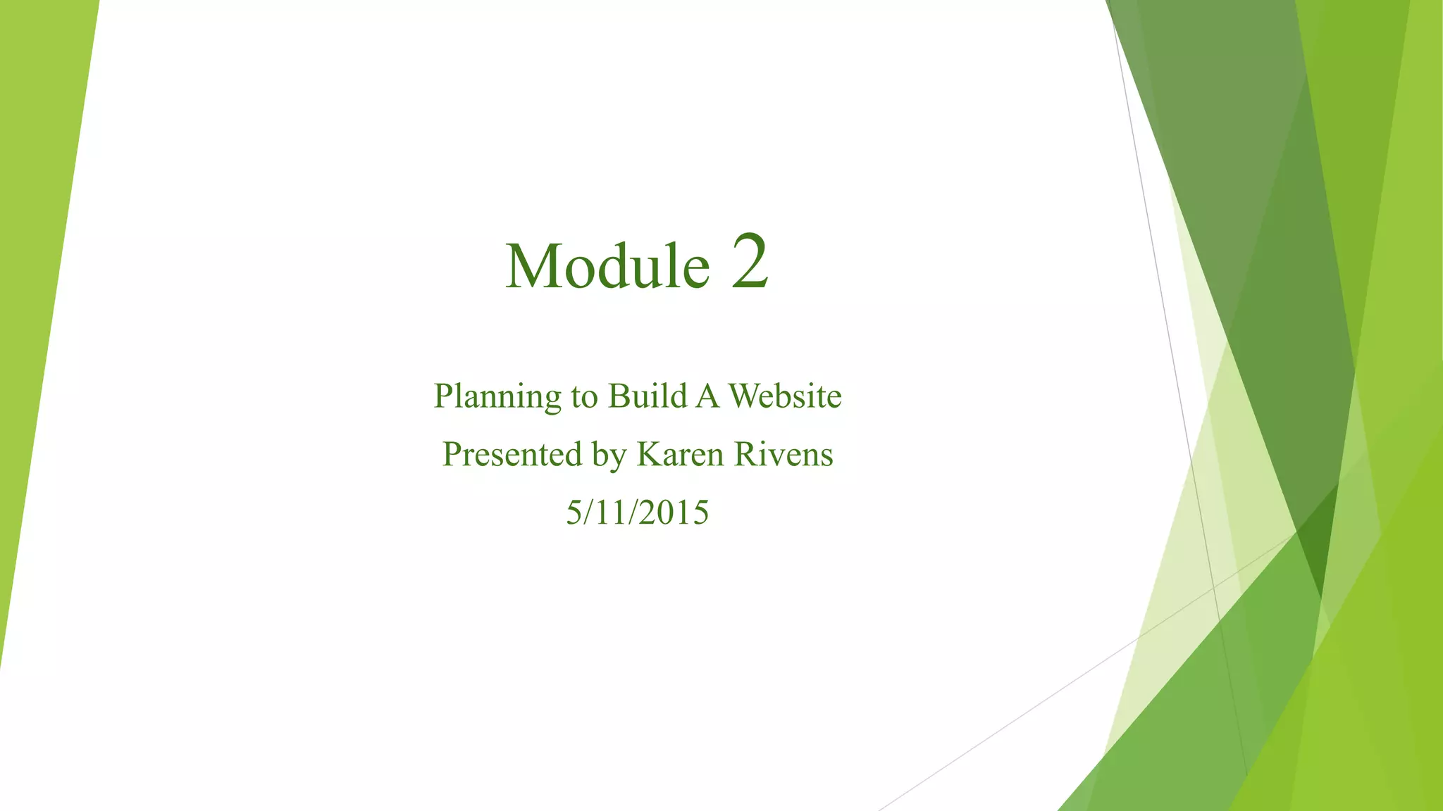 Module 2 | PPT