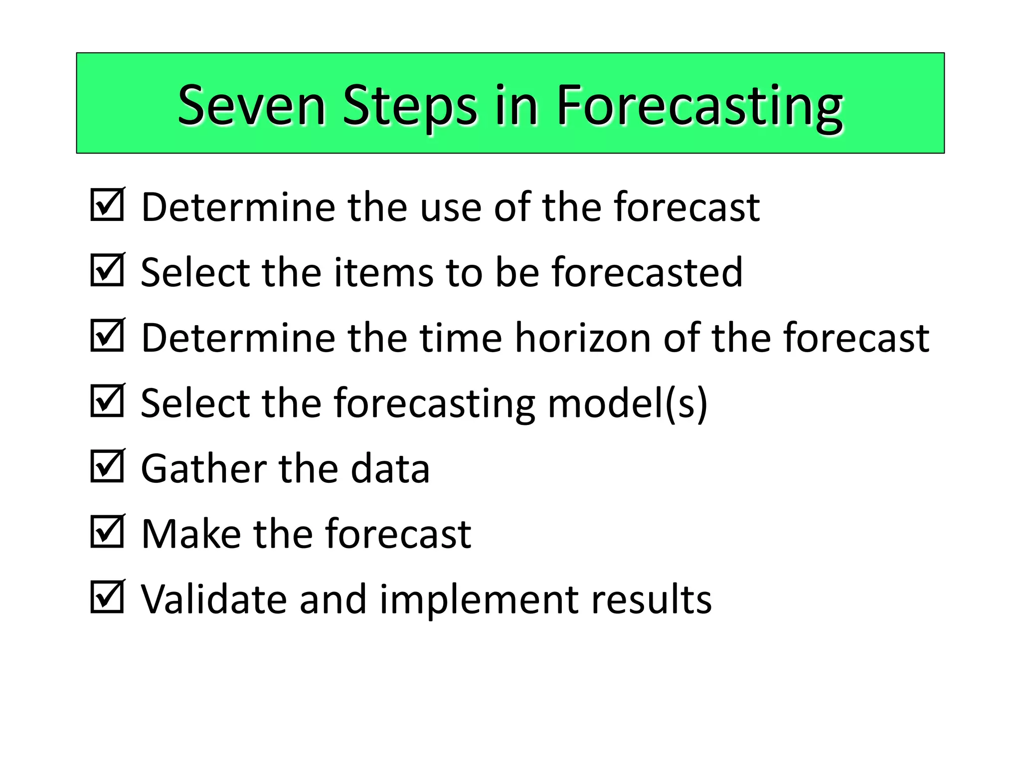 Demand forecasting in supply chain | PPTX