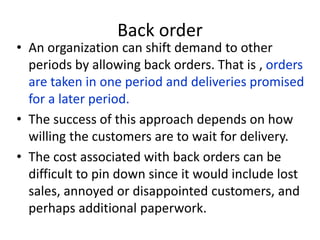 Demand forecasting in supply chain | PPTX