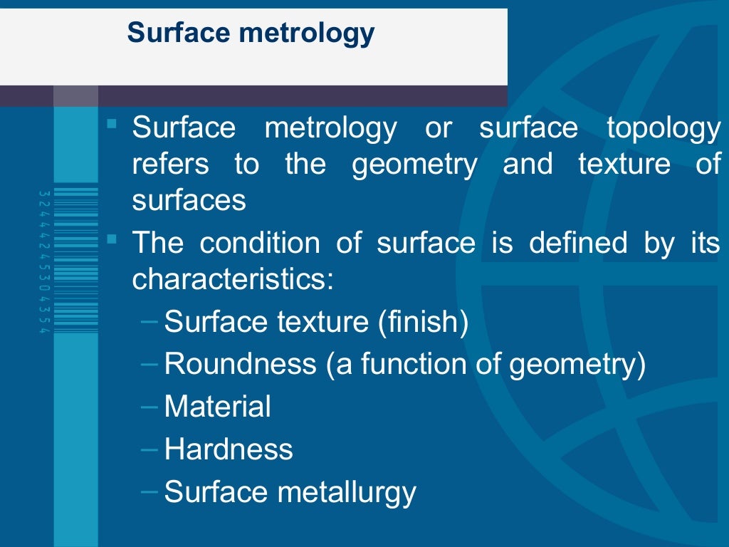 Comparators, Surface Flatness, Surface Roughness,