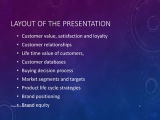 Module 2 marketing for customer value | PPTX