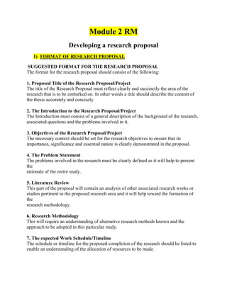 sociology research proposal sample