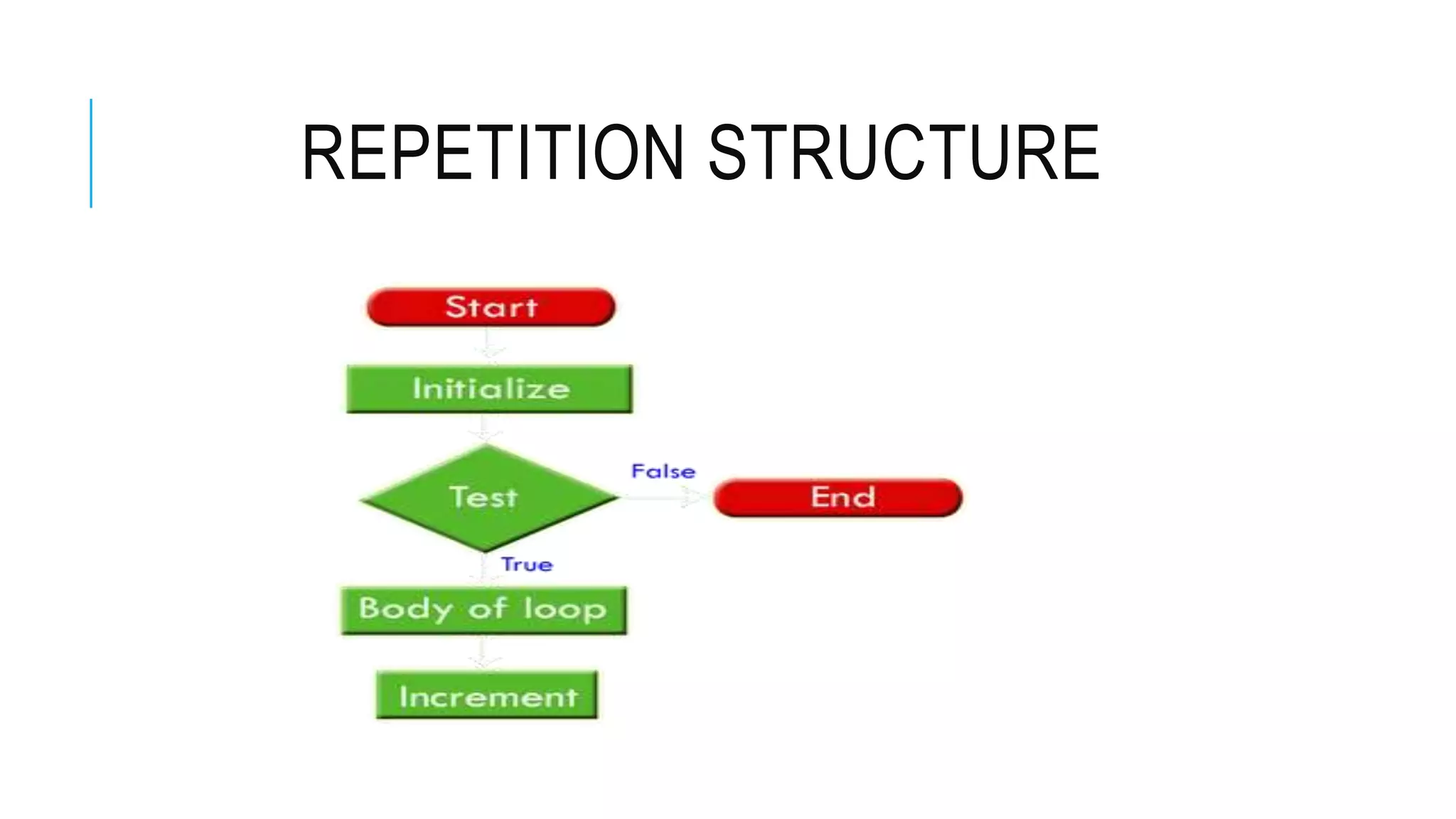 REPETITION STRUCTURE
 
