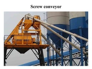 Screw conveyor
 