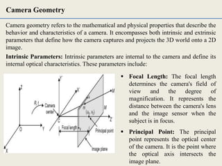 MODULE 2 computer vision part 2 depth estimation | PPTX