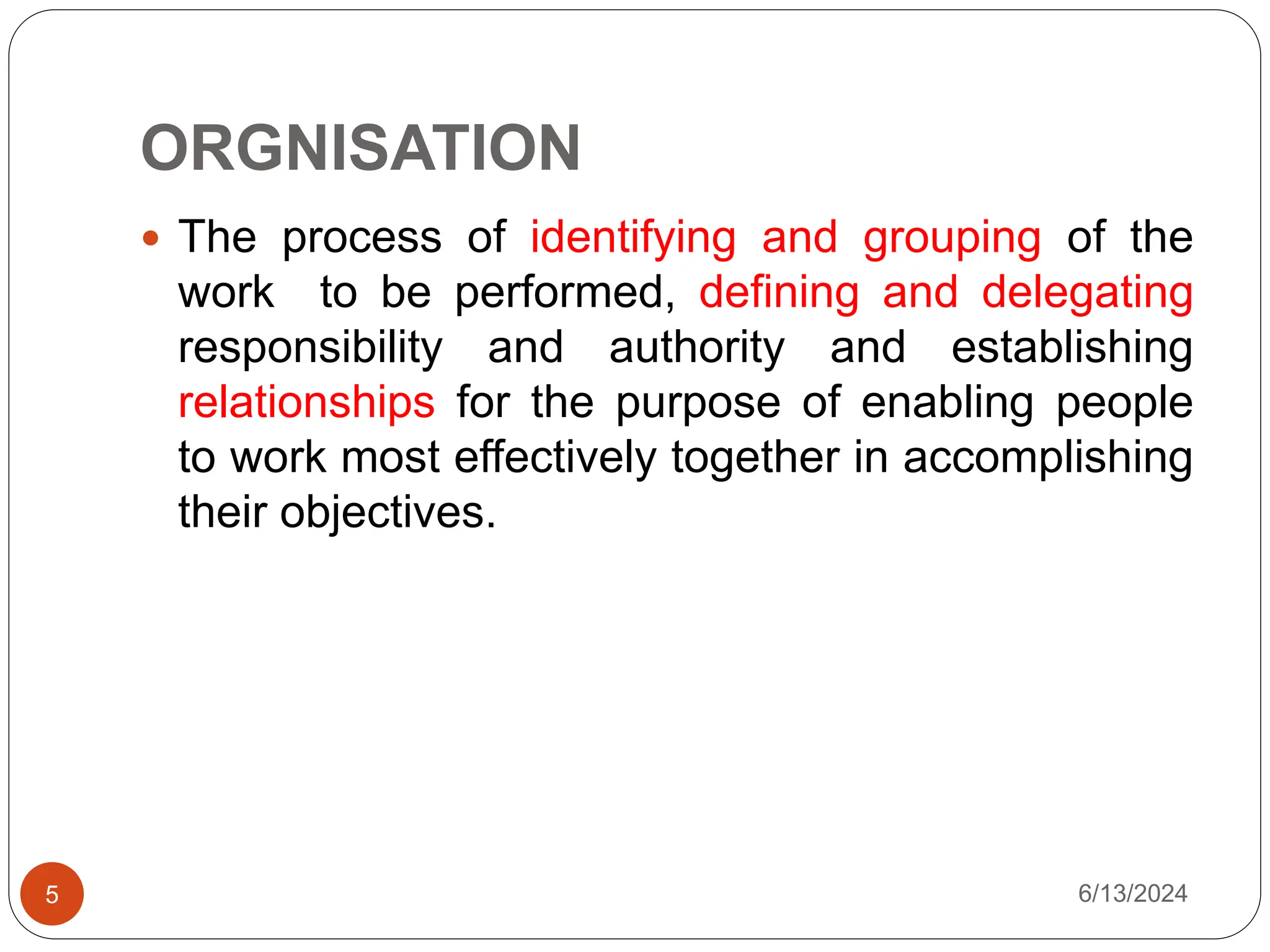 ORGANIZATION AND STAFFING visual data 7
