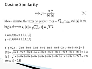 🞂
Cosine Similarity
 