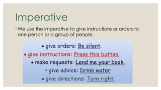 Imperative Powerpoint Examples Module 2.pptx engl8ish vocab7ula4ry a1 levell | PPTX | Air Travel ...