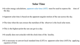 KTU - EET 322 Renewable Energy Systems -Module 2 | PDF