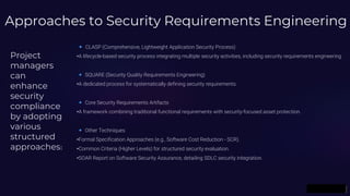 Requirements Engineering for Secure Software | PDF
