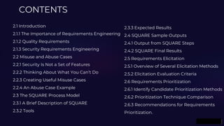 Requirements Engineering for Secure Software | PDF