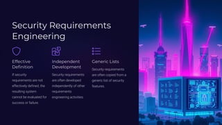 Requirements Engineering for Secure Software | PDF