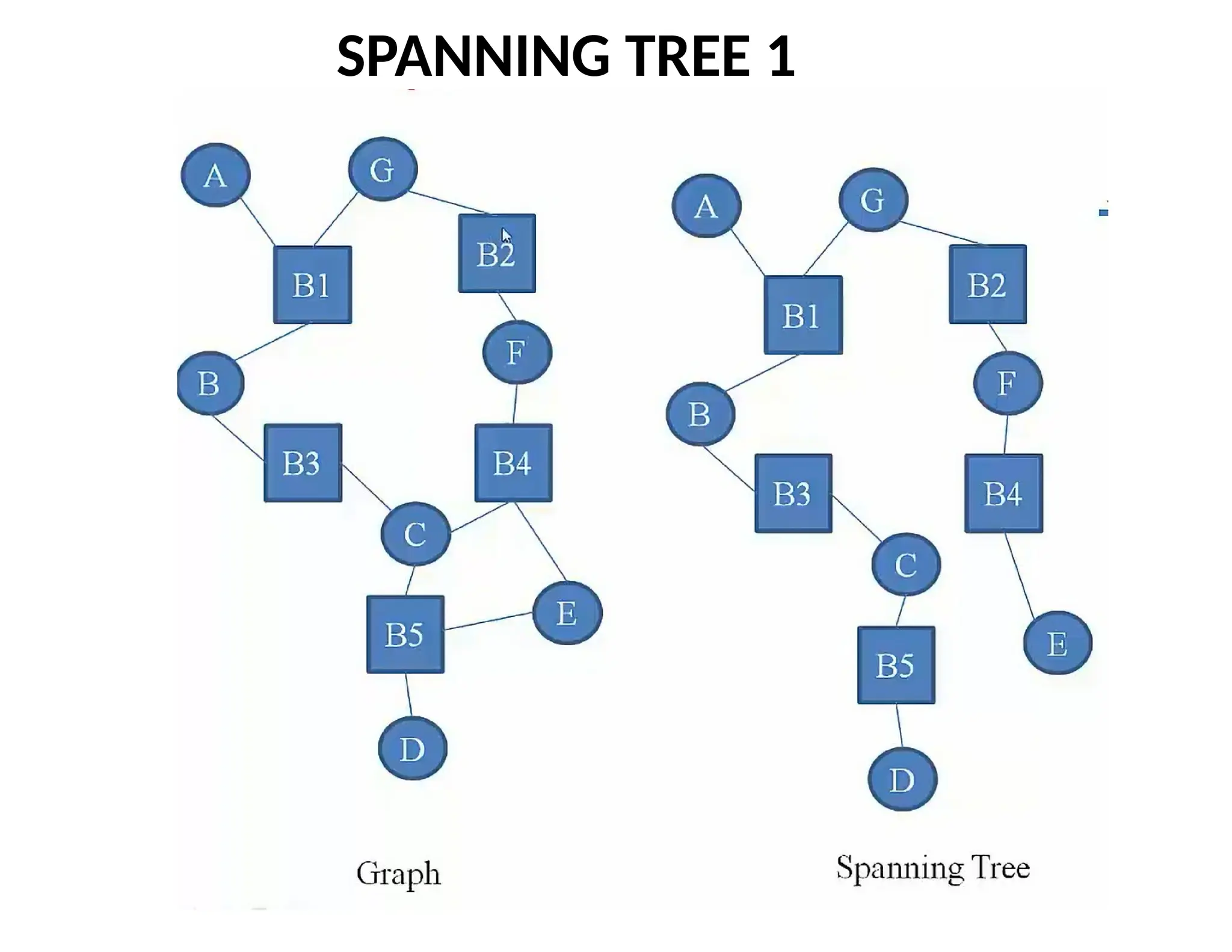 SPANNING TREE 1
 
