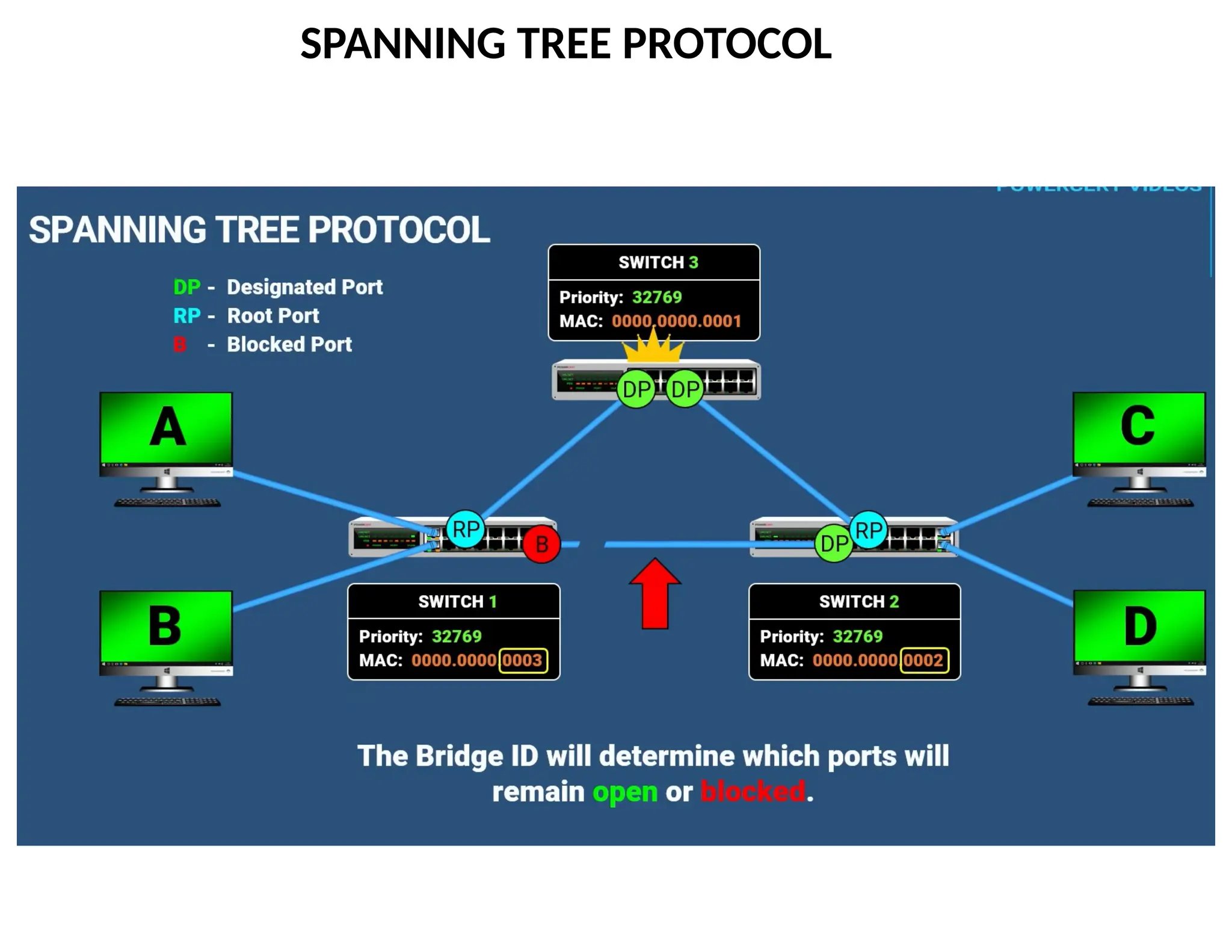 SPANNING TREE PROTOCOL
 