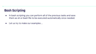 Basics of Bash Scripting OVUGUFYYGFCGHKJJJC | PDF