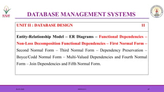 Module2 Data Base Design- ER and NF.pptx