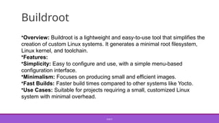 EMBEDDED LINUX - EMBEDDED SYSTEMS AND INTERNET OF THINGS | PPTX