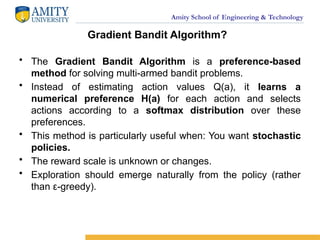 Module 2.1.pptx reinforcement learnning amity university mp | PPTX