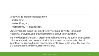 DISTRIBUTED COMPUTING KTU 2019 SCHEME MODULE 2.pptx