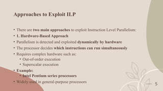 Instruction Level Parallelism- Concepts and Challenges. Basic Compiler ...