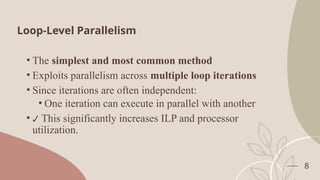 Instruction Level Parallelism- Concepts and Challenges. Basic Compiler ...