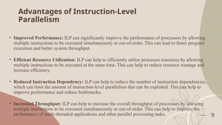 Instruction Level Parallelism- Concepts and Challenges. Basic Compiler ...