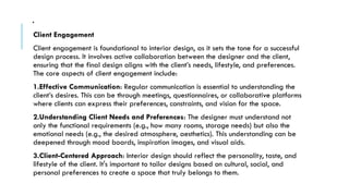 Comprehensive Guide to Client Engagement and Space Analysis in Interior ...