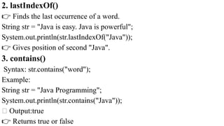 MODULE 2.pptx-ADVANCED JAVA VTU 4TH SEM - BIS402 | PPTX