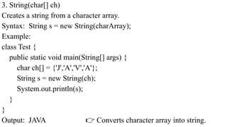 MODULE 2.pptx-ADVANCED JAVA VTU 4TH SEM - BIS402 | PPTX