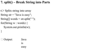 MODULE 2.pptx-ADVANCED JAVA VTU 4TH SEM - BIS402 | PPTX