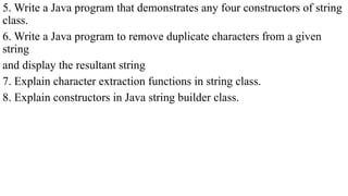 MODULE 2.pptx-ADVANCED JAVA VTU 4TH SEM - BIS402 | PPTX
