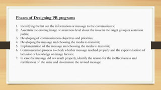 Pr Implementation Building Goodwill through Effective Public Relations for Administrative ...
